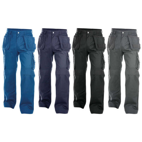 DASSY Oxford Multitaschen-Bundhose mit Kniepolstertaschen