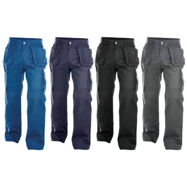 DASSY Oxford Multitaschen-Bundhose mit Kniepolstertaschen