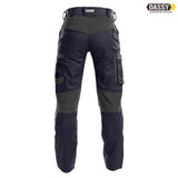 DASSY® Helix Arbeitshose Stretch D-Flex nachtblau grau