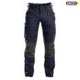 DASSY Helix Arbeitshose Stretch D-FX Flex nachtblau grau
