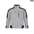 FHB LARS Arbeitsjacke Winter grau schwarz