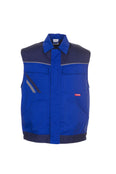 Planam Weste Highline kornblau/marine/zink