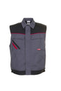 Planam Weste Highline schiefer/schwarz/rot