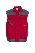 Planam Weste Highline rot/schiefer/schwarz