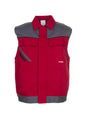 Planam Weste Highline rot/schiefer/schwarz