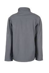 Planam Softsjacke Highline zink/schiefer/rot