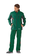 Planam Softsjacke Highline grün/schwarz/rot