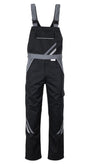 Planam Latzhose Highline schwarz/schiefer/zink