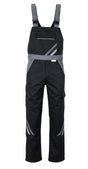 Planam Latzhose Highline schwarz/schiefer/zink