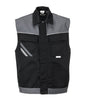 Planam Weste Highline schwarz/schiefer/zink