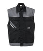 Planam Weste Highline schwarz/schiefer/zink