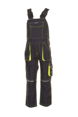 Planam Latzhose Junior anthrazit/gelb