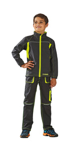 Planam Softsjacke Junior anthrazit/gelb
