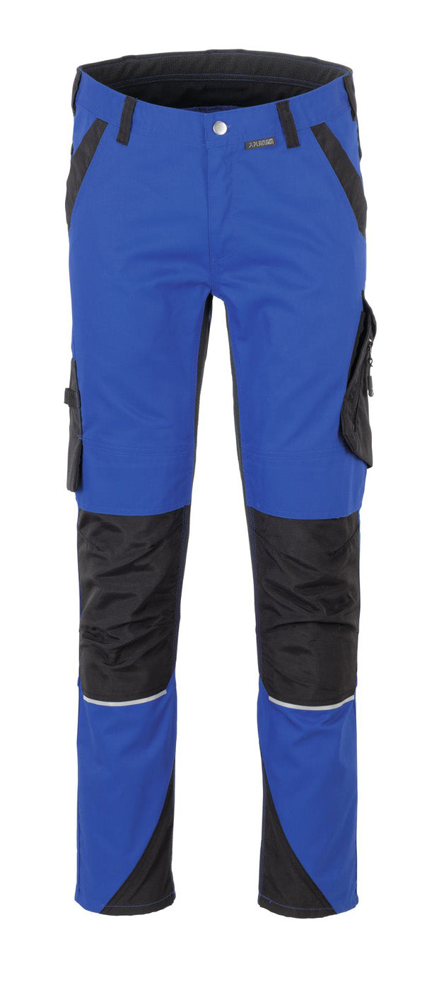 Planam Herren Bundhose Norit kornblau/schwarz