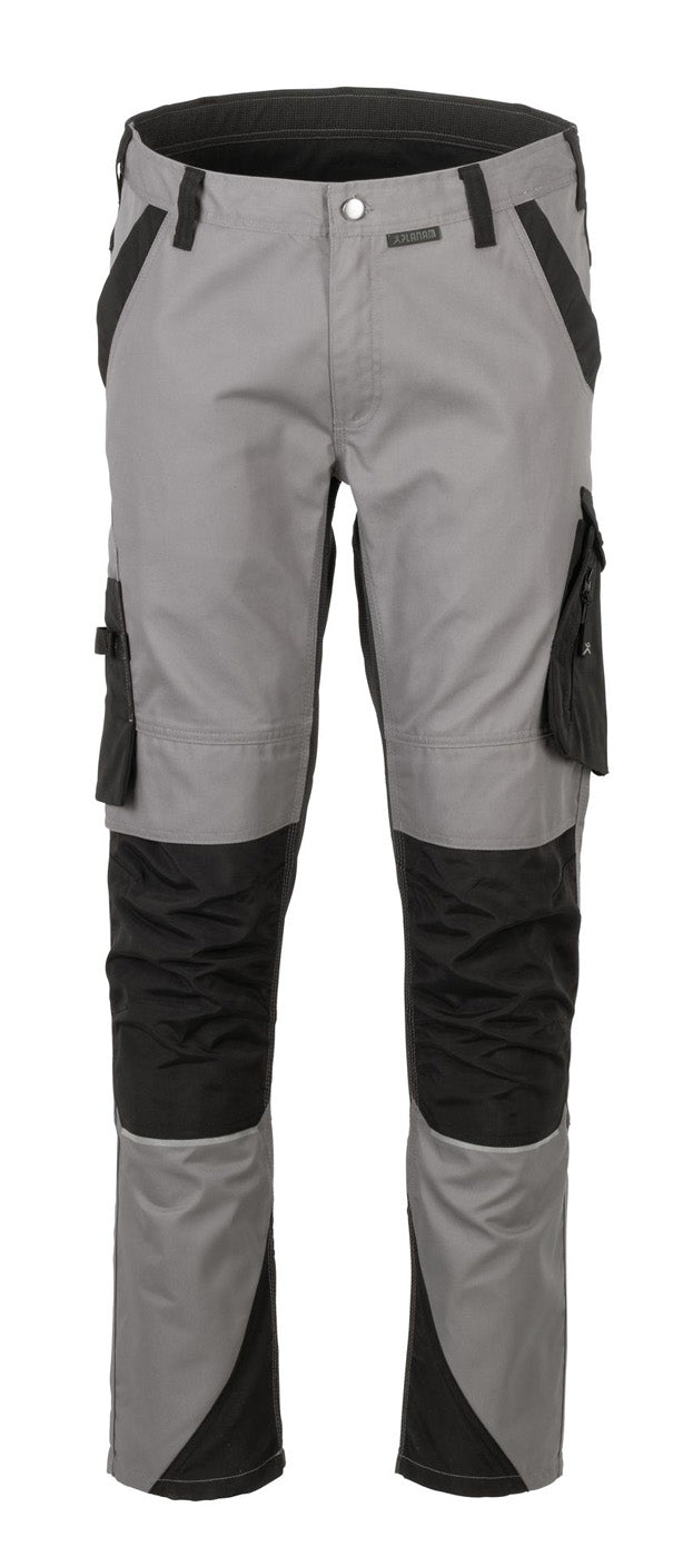 Planam Herren Bundhose Norit zink/schwarz