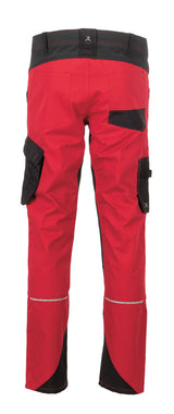 Planam Herren Bundhose Norit rot/schwarz