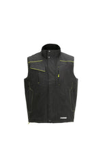 Planam Neon Weste Outdoor grau/grün