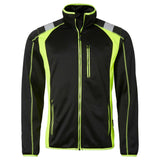 Top Swede 275 Sweatjacke Schwarz-Leuchtgelb