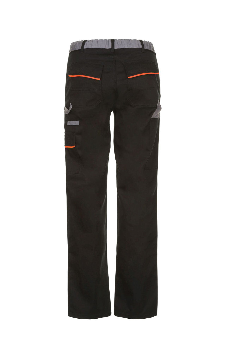 Planam Bundhose Visline schwarz/orange/zink