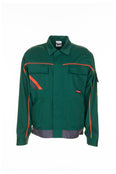 Planam V2 Bundjacke Visline grün/orange/schiefer