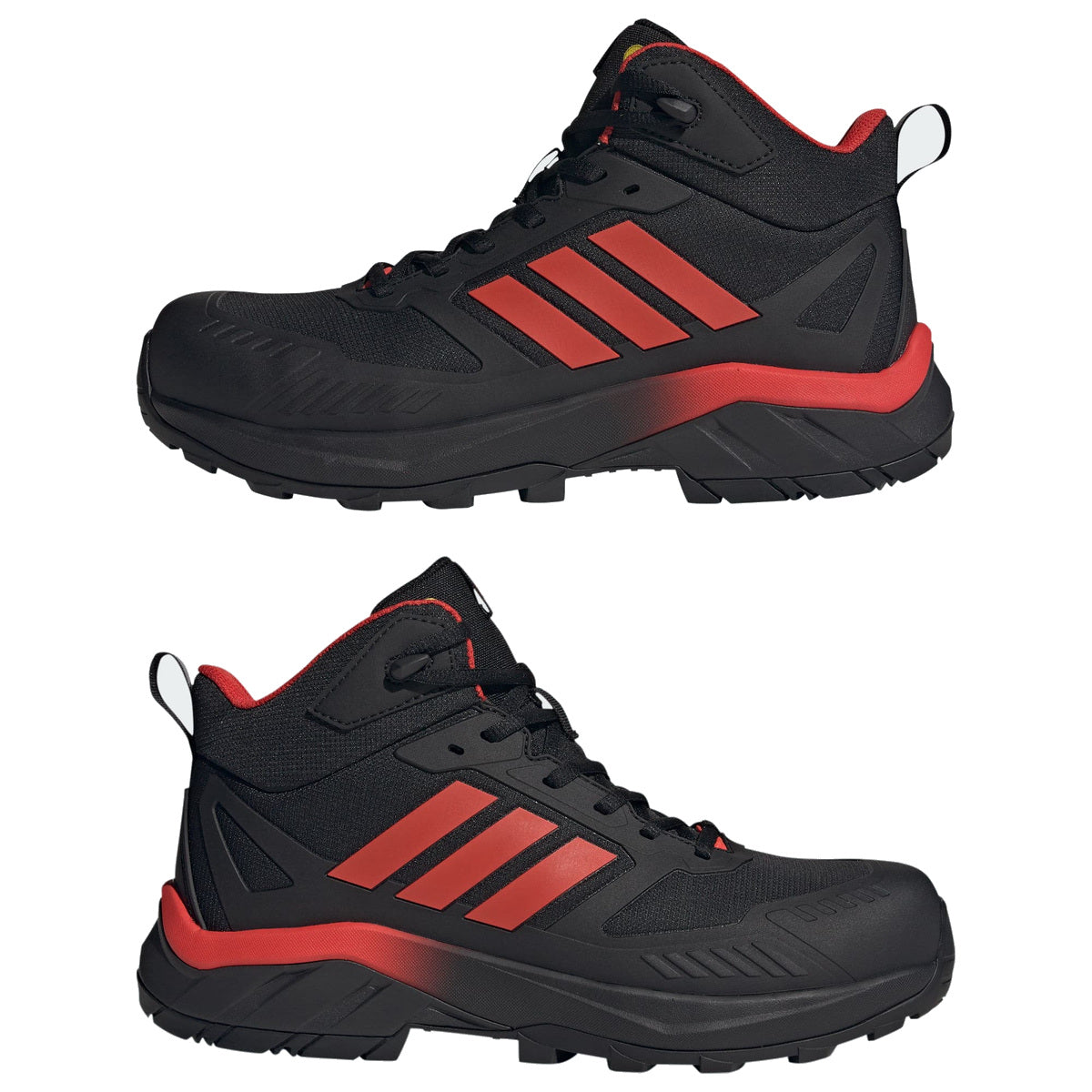 adidas GRADIX MID M S3S ESD Schwarz/Rot 7101 – Paaransicht