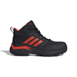 adidas GRADIX MID M S3S ESD Schwarz/Rot 7101 – Außenansicht