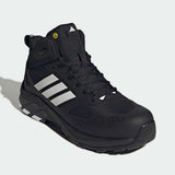 adidas GRADIX MID Black White Vorderansicht mit KPU Zehenschutz