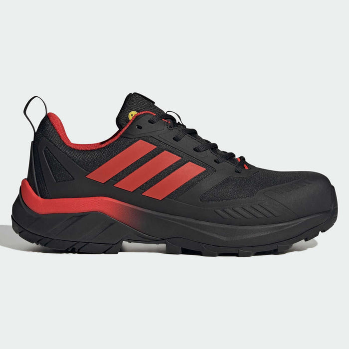 adidas GRADIX S3S ESD Sicherheitsschuhe Black Red Seitenansicht