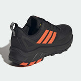 adidas GRADIX Sicherheitsschuh black/orange – Fersenansicht mit reflektierender Fersenschlaufe