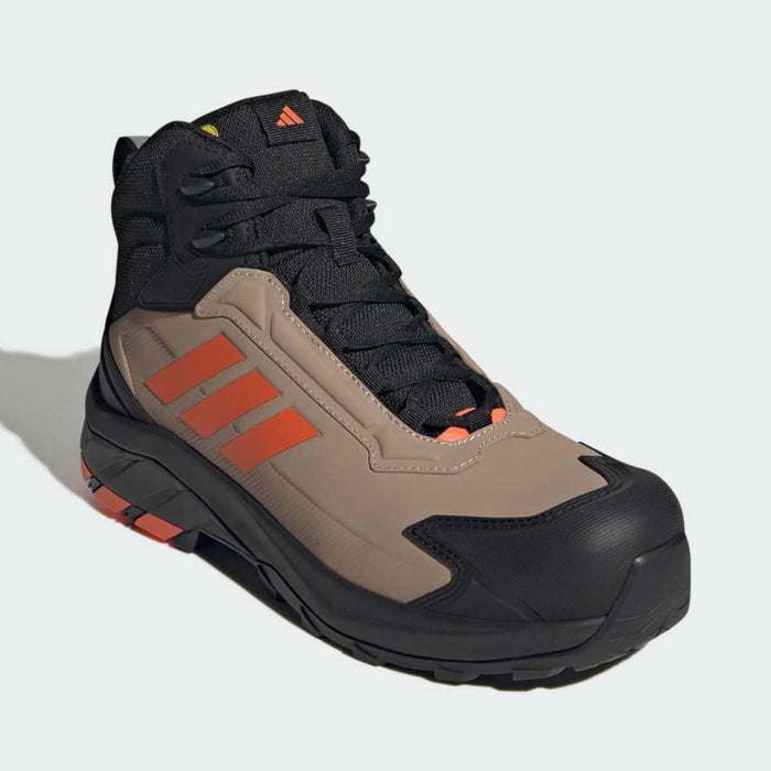 adidas GRANOR MID Braun Orange Sicherheitsschuhe Herren