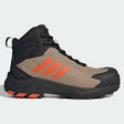 adidas GRANOR MID S3S ESD Sicherheitsschuhe Braun Orange Seitenansicht