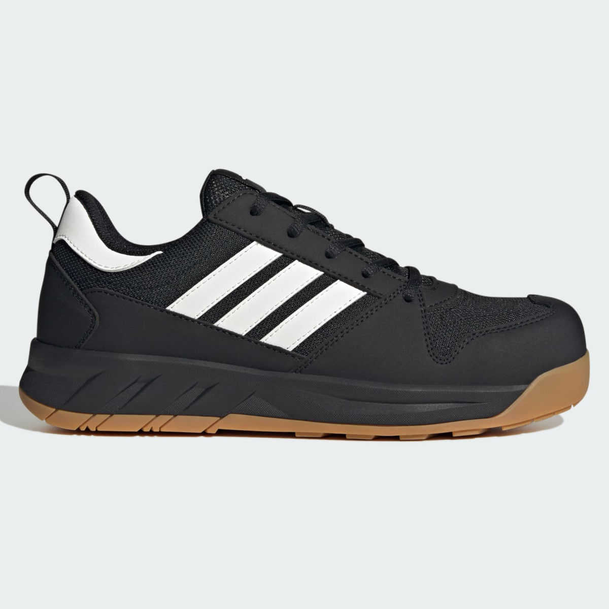 adidas MOTIX Low S1PS ESD Sicherheitsschuhe Black White Seitenansicht