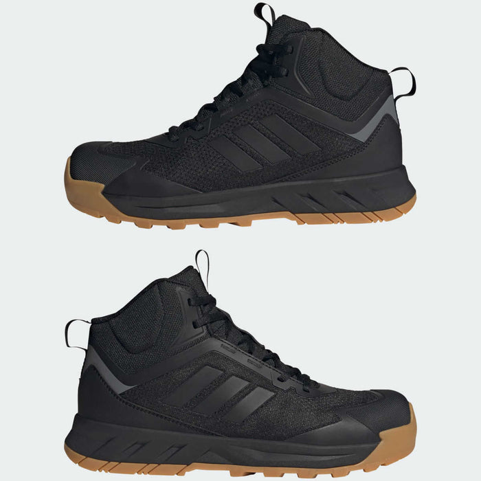 adidas TORAVA MID schwarzer Sicherheitsstiefel mit Naturgummisohle