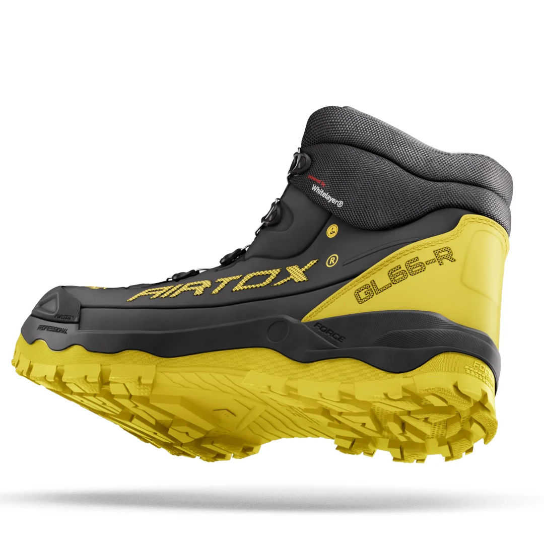 Airtox GL66-R Sicherheitsschuhe S3S BOA schwarz-gelb