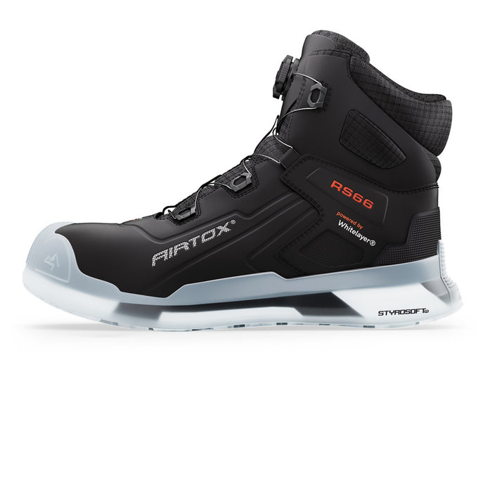 AIRTOX RS66 schwarze Winter-Sicherheitsschuhe in der Seitenansicht