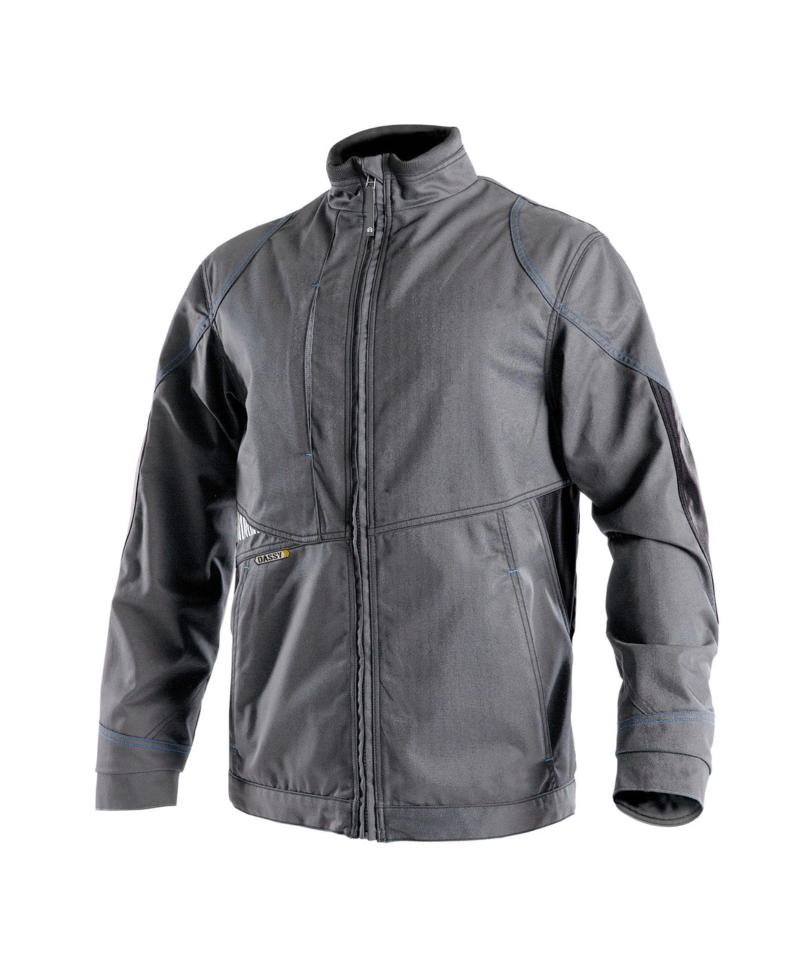 DASSY® Atom Arbeitsjacke anthrazitgrau/schwarz