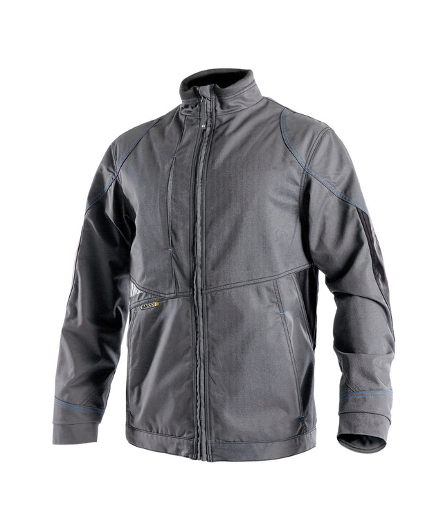DASSY® Atom Arbeitsjacke anthrazitgrau/schwarz