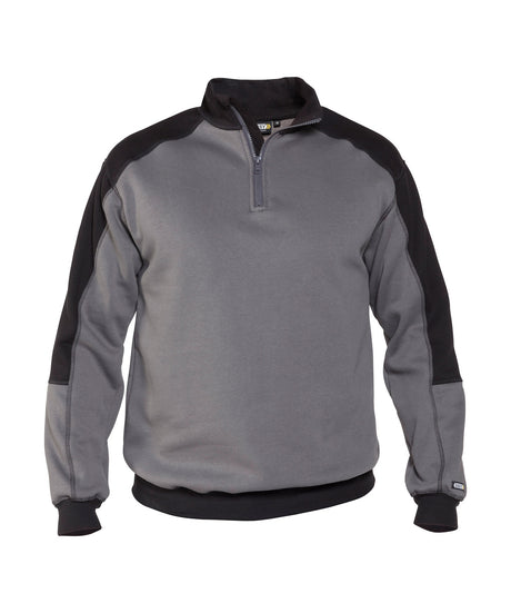 DASSY® Basiel Zweifarbiges Sweatshirt zementgrau/schwarz