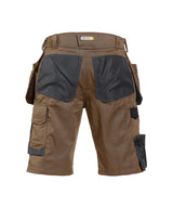 DASSY® Bionic Multitaschen-Short lehmbraun/anthrazitgrau
