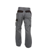 DASSY® Boston Zweifarbige Bundhose mit Kniepolstertaschen zementgrau/schwarz