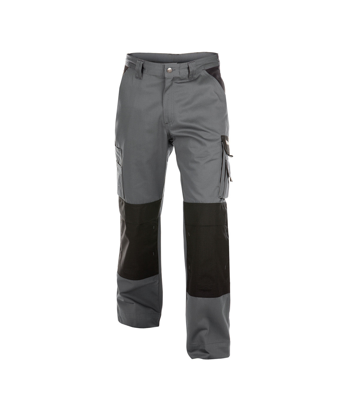 DASSY® Boston Zweifarbige Bundhose mit Kniepolstertaschen zementgrau/schwarz
