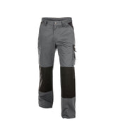 DASSY® Boston Zweifarbige Bundhose mit Kniepolstertaschen zementgrau/schwarz