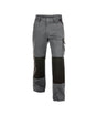DASSY® Boston Zweifarbige Bundhose mit Kniepolstertaschen zementgrau/schwarz