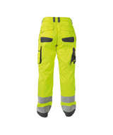 DASSY® Chicago Warnschutz Bundhose mit Kniepolstertaschen neongelb/zementgrau