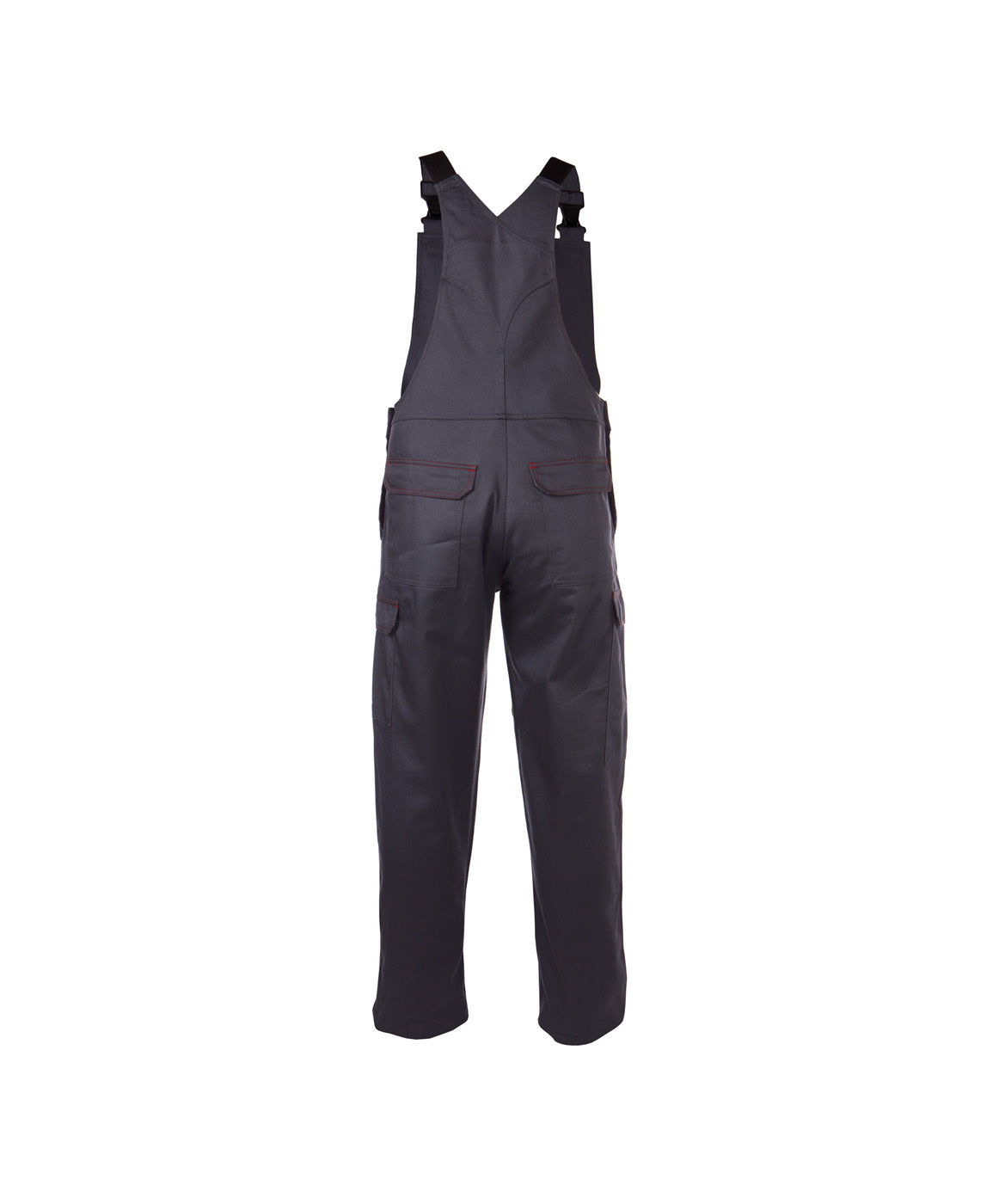 DASSY® Dakota Flammhemmende Latzhose mit Kniepolstertaschen schwarz