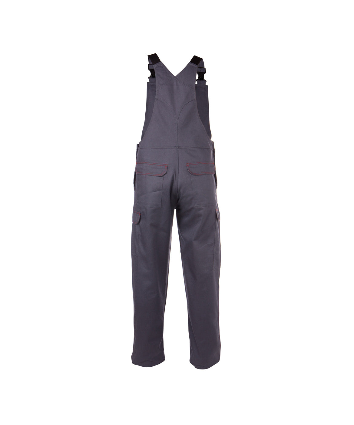 DASSY® Dakota Flammhemmende Latzhose mit Kniepolstertaschen zementgrau