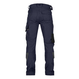 DASSY Impax Stretch-Arbeitshose mit Kniepolstertaschen dunkelblau