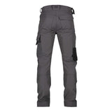 DASSY Impax Stretch-Arbeitshose mit Kniepolstertaschen grau