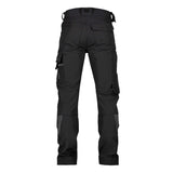 DASSY Impax Stretch-Arbeitshose mit Kniepolstertaschen schwarz
