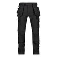 DASSY Matrix Stretch-Arbeitshose Holstertaschen Kniepolstertaschen schwarz